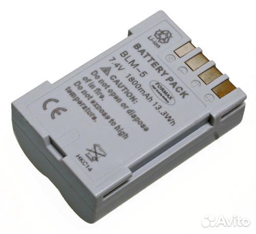 Аккумулятор PS-BLM5 Formax для Olympus 1800 mAh Аккумулятор PS-BLM5 Formax для Olympus 1800 mAh