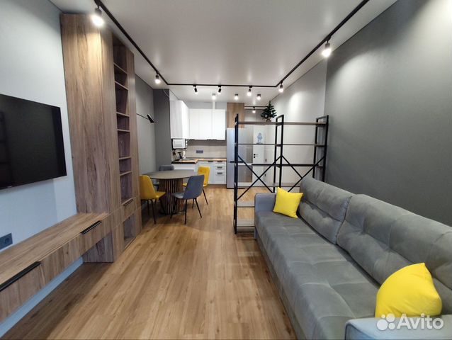 

1-к. квартира, 59 м², 2 кровати