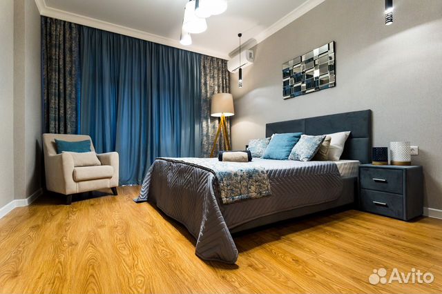 

1-к. квартира, 62 м², 2 кровати