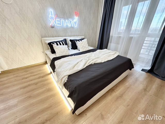 

1-к. квартира, 42,7 м², 2 кровати