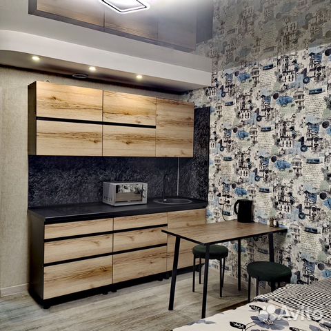

Квартира-студия, 28 м², 2 кровати