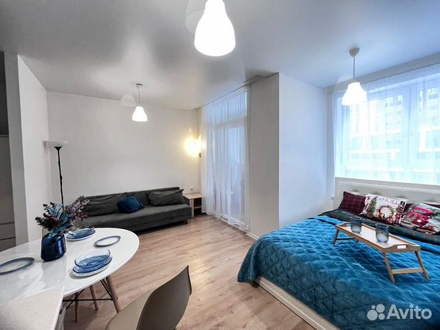 

Квартира-студия, 32 м², 2 кровати