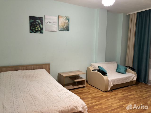 

1-к. квартира, 44 м², 2 кровати