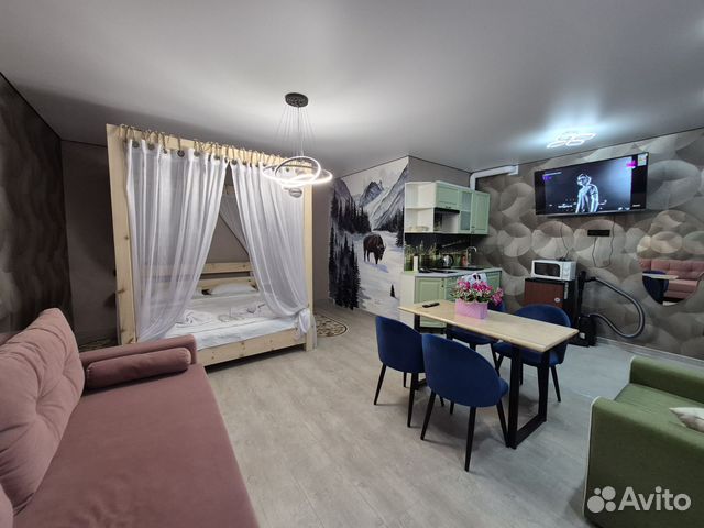 

Квартира-студия, 35 м², 3 кровати