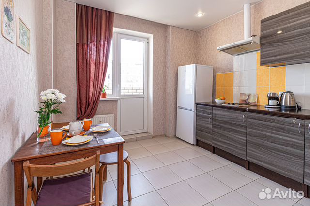 

1-к. квартира, 40 м², 2 кровати