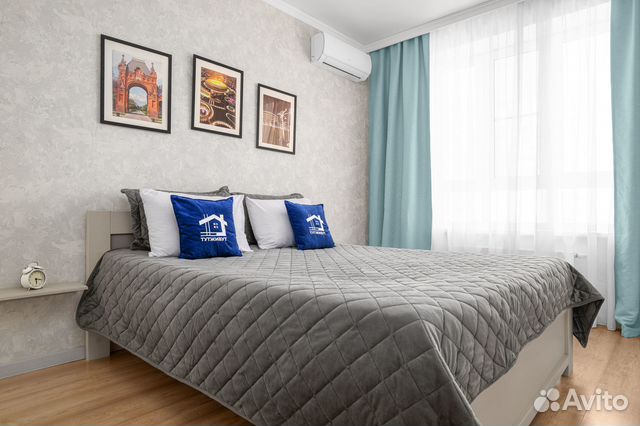 

1-к. квартира, 42 м², 2 кровати