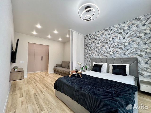 

1-к. квартира, 45 м², 2 кровати