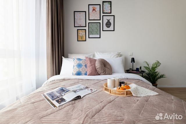 

Квартира-студия, 25 м², 2 кровати