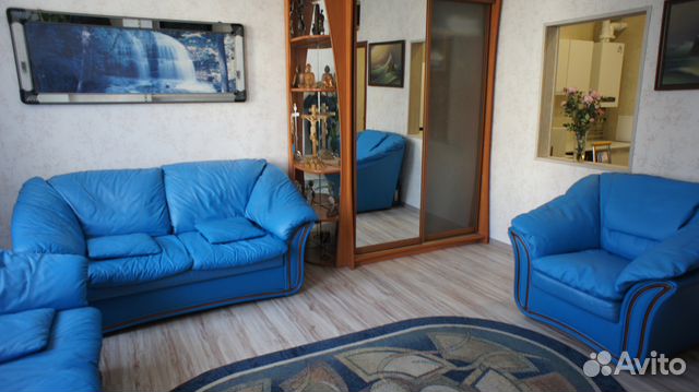 

1-к. квартира, 49 м², 2 кровати