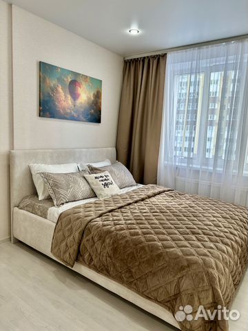 

1-к. квартира, 42 м², 2 кровати