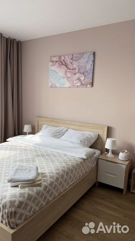

Квартира-студия, 37 м², 2 кровати