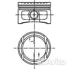 Поршень+палец, с кольцами VW golf IV AUA,BBY,AKQ Поршень+палец, с кольцами VW golf IV AUA,BBY,AKQ