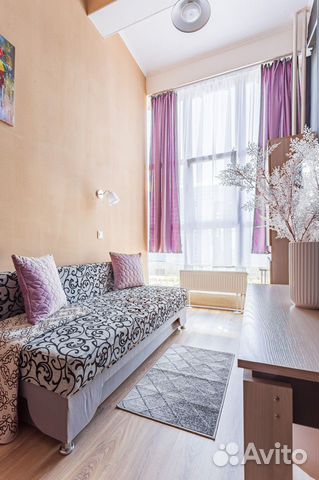 

Квартира-студия, 25 м², 2 кровати