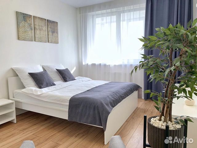 

1-к. квартира, 38 м², 2 кровати