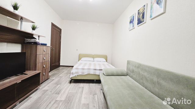 

1-к. квартира, 40 м², 2 кровати