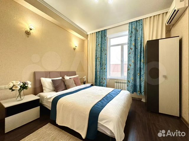 

1-к. квартира, 43 м², 3 кровати