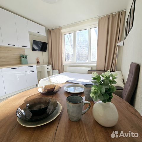 

Квартира-студия, 18,4 м², 1 кровать