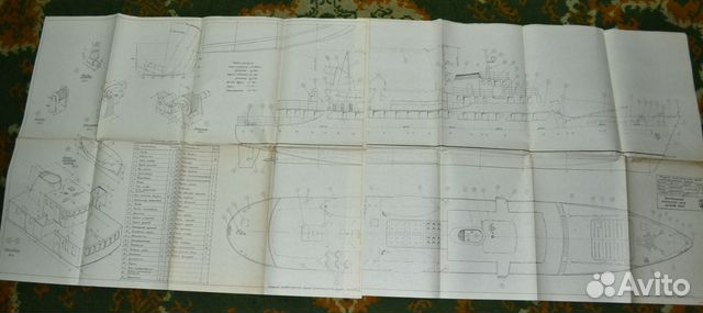 Судомоделизм Чертёжы судов Досааф