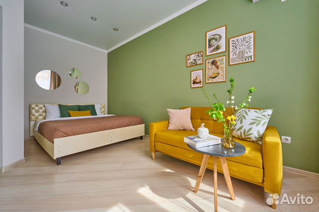 

1-к. квартира, 39 м², 2 кровати