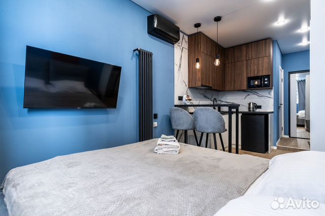 

Квартира-студия, 17 м², 1 кровать