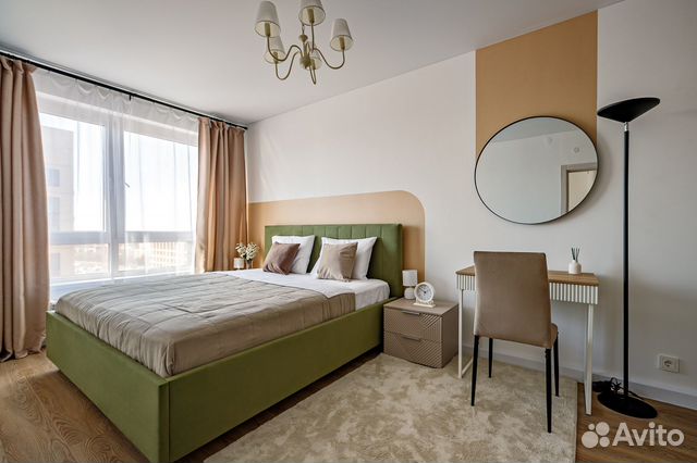 

1-к. квартира, 41 м², 2 кровати