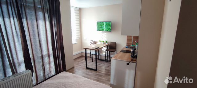 

Квартира-студия, 24 м², 1 кровать
