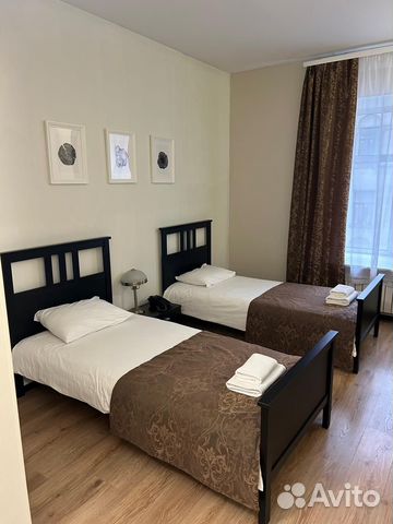 

Квартира-студия, 24 м², 2 кровати