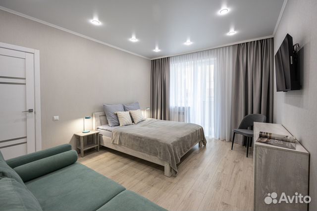 

1-к. квартира, 37 м², 2 кровати