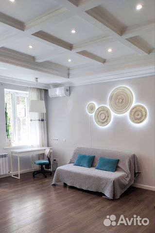 

1-к. квартира, 45 м², 3 кровати