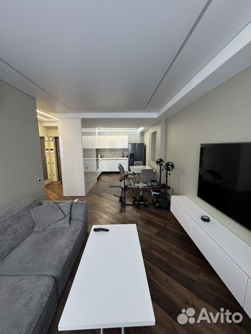 

1-к. квартира, 60 м², 2 кровати