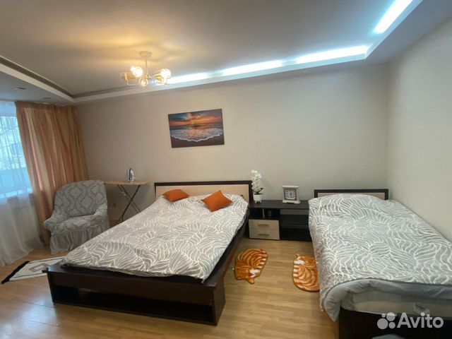 

Квартира-студия, 35 м², 3 кровати