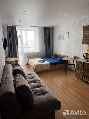 

Квартира-студия, 34,7 м², 2 кровати