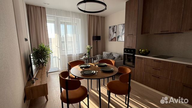 

1-к. квартира, 46 м², 2 кровати