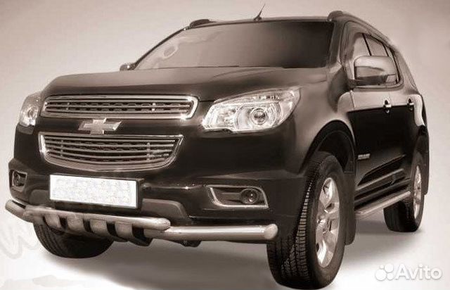 Защита бампера Трейлблейзер Chevrolet Trailblazer