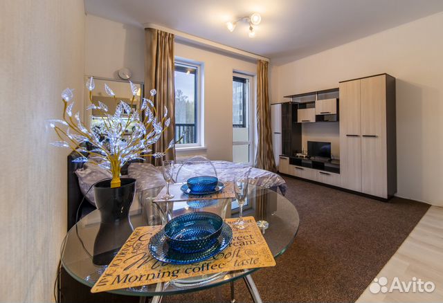 

Квартира-студия, 24 м², 1 кровать