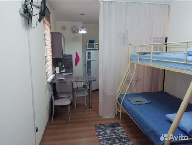 

Квартира-студия, 30 м², 2 кровати
