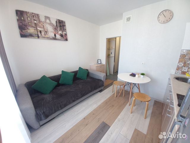 

Квартира-студия, 24 м², 1 кровать