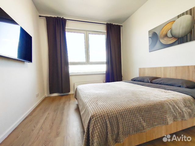 

1-к. квартира, 36 м², 2 кровати