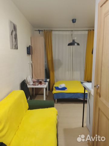 

Квартира-студия, 15 м², 2 кровати
