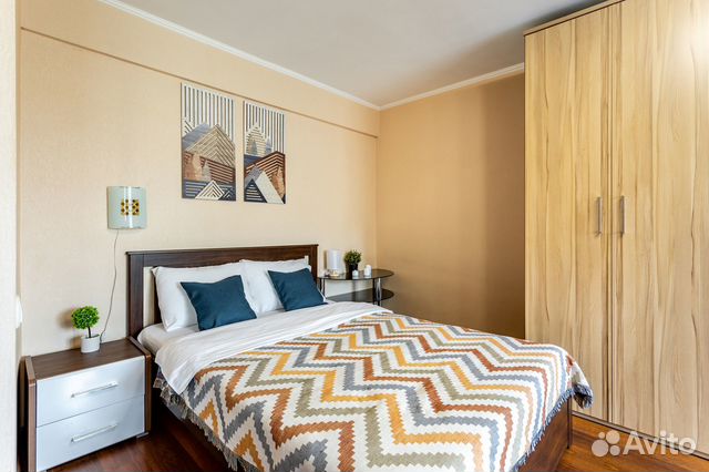 

1-к. квартира, 30 м², 2 кровати