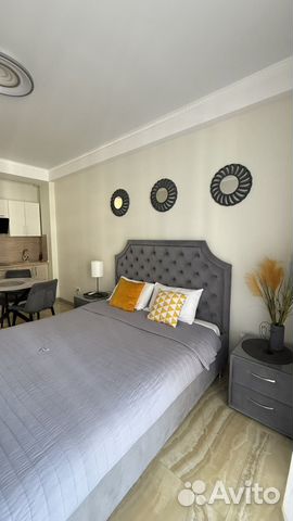 

Квартира-студия, 34 м², 1 кровать