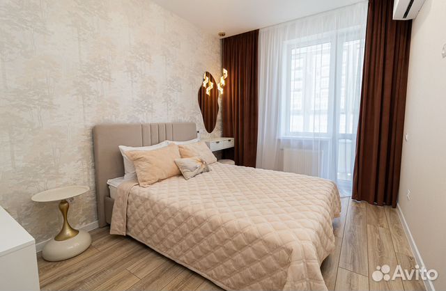 

1-к. квартира, 40 м², 2 кровати