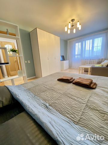 

1-к. квартира, 40 м², 3 кровати