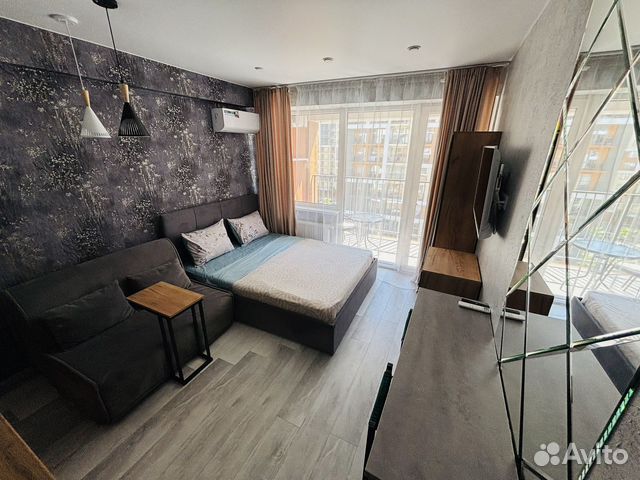 

Квартира-студия, 24 м², 2 кровати