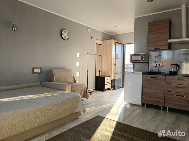 

Квартира-студия, 25 м², 2 кровати
