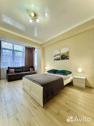

1-к. квартира, 47 м², 2 кровати