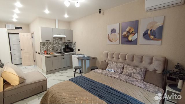 

1-к. квартира, 24 м², 2 кровати
