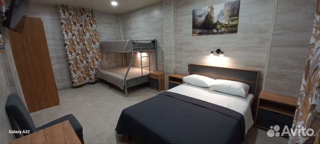 

1-к. квартира, 36 м², 3 кровати