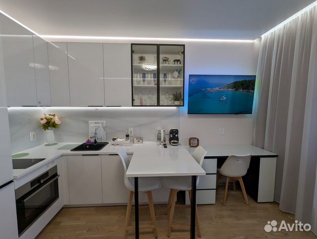 

Квартира-студия, 35 м², 2 кровати