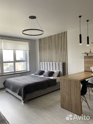 

Квартира-студия, 37 м², 2 кровати